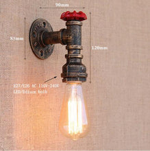 Load image into Gallery viewer, Loft Industrial iron wall lamp