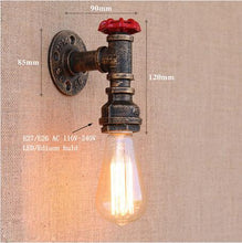Load image into Gallery viewer, Loft  iron retro wall lamp