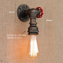 Load image into Gallery viewer, Loft  iron retro wall lamp