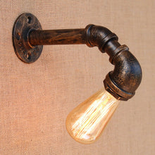 Load image into Gallery viewer, Iron Water Pipe Vintage Wall Lamp