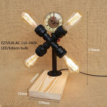Load image into Gallery viewer, Loft Black Table Lamp