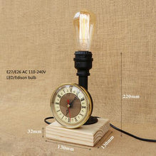 Load image into Gallery viewer, Loft Black Table Lamp