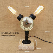 Load image into Gallery viewer, Loft Black Table Lamp