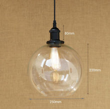 Load image into Gallery viewer, Loft Modern Retro Glass Pendant Lamp