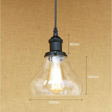 Load image into Gallery viewer, Modern Glass Pendant Lamp