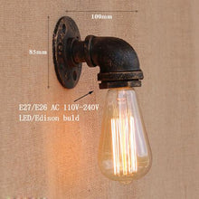 Load image into Gallery viewer, Loft Retro Metal Wall Lamp