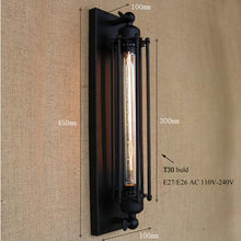 Load image into Gallery viewer, Vintage antique retro wall lamp