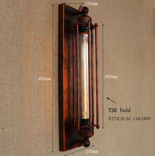 Load image into Gallery viewer, Vintage antique retro wall lamp