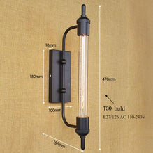 Load image into Gallery viewer, Vintage antique retro wall lamp