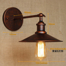 Load image into Gallery viewer, Gold Copper Vintage Wall Lamp