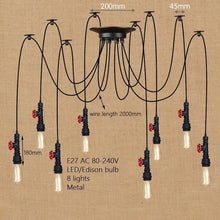 Load image into Gallery viewer, Vintage Big Spider Pendant Lamp