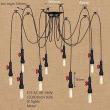 Load image into Gallery viewer, Vintage Big Spider Pendant Lamp