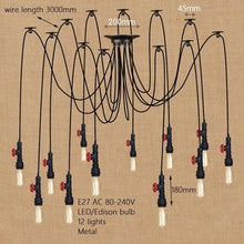 Load image into Gallery viewer, Vintage Big Spider Pendant Lamp