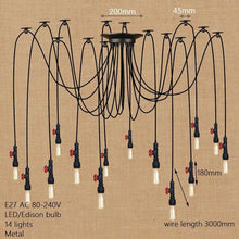 Load image into Gallery viewer, Vintage Big Spider Pendant Lamp