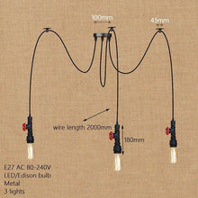 Load image into Gallery viewer, Vintage Big Spider Pendant Lamp