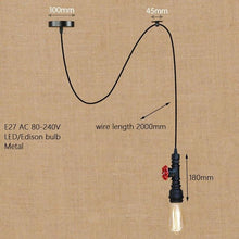 Load image into Gallery viewer, Vintage Big Spider Pendant Lamp