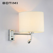 Load image into Gallery viewer, LED Bedside Wall Lamp