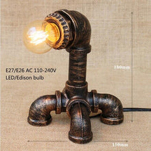 Load image into Gallery viewer, Vintage Robot Table Lamp