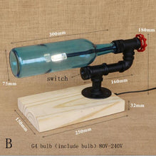 Load image into Gallery viewer, Modern Bottle desk light