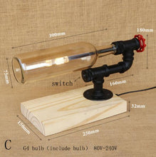 Load image into Gallery viewer, Modern Bottle desk light