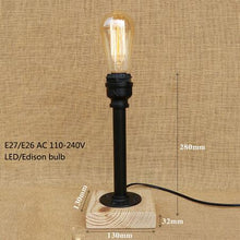 Load image into Gallery viewer, Loft Retro Black Table Lamp