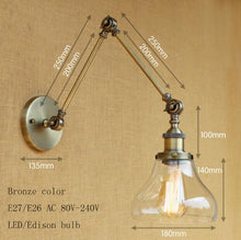 Load image into Gallery viewer, Modern Vintage Loft wall lamp