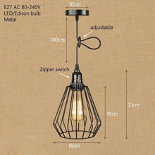 Load image into Gallery viewer, Loft Retro Pendant Lamp
