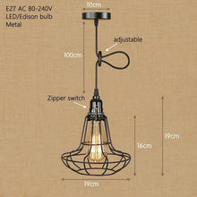 Load image into Gallery viewer, Loft Retro Pendant Lamp