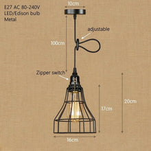 Load image into Gallery viewer, Loft Retro Pendant Lamp