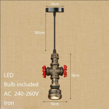 Load image into Gallery viewer, Vintage retro pendant light