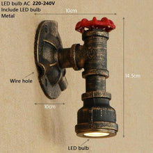 Load image into Gallery viewer, LED retro wall lamp