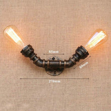 Load image into Gallery viewer, Retro Industrial Wall Lamp