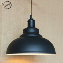 Load image into Gallery viewer, Retro Black Hanging Hardware Lamp