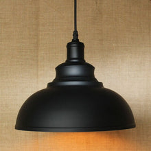 Load image into Gallery viewer, Retro Black Hanging Hardware Lamp
