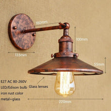 Load image into Gallery viewer, Loft Retro Glass wall lamp