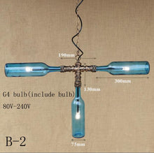Load image into Gallery viewer, Modern Vintage glass pendant lamp