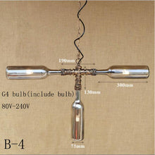Load image into Gallery viewer, Modern Vintage glass pendant lamp