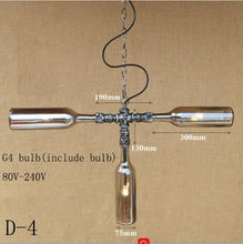 Load image into Gallery viewer, Modern Vintage glass pendant lamp
