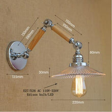 Load image into Gallery viewer, Modern glass wall lamp
