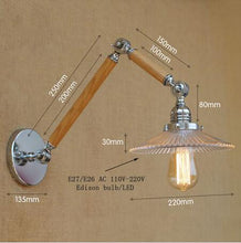 Load image into Gallery viewer, Modern glass wall lamp