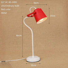 Load image into Gallery viewer, Modern colorful table lamp
