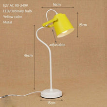 Load image into Gallery viewer, Modern colorful table lamp