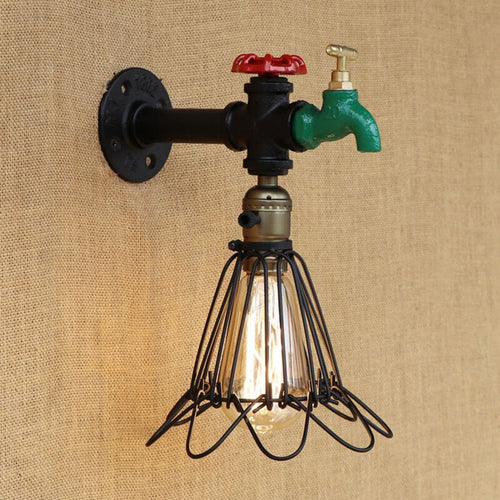 American vintage wall lamp