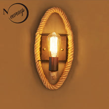 Load image into Gallery viewer, Morden American style rope wall Lamp