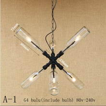 Load image into Gallery viewer, Modern glass bottle lamp