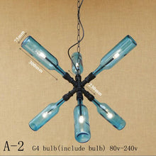 Load image into Gallery viewer, Modern glass bottle lamp