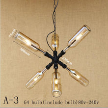 Load image into Gallery viewer, Modern glass bottle lamp