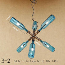Load image into Gallery viewer, Modern glass bottle lamp