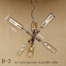 Load image into Gallery viewer, Modern glass bottle lamp