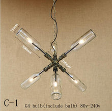 Load image into Gallery viewer, Modern glass bottle lamp